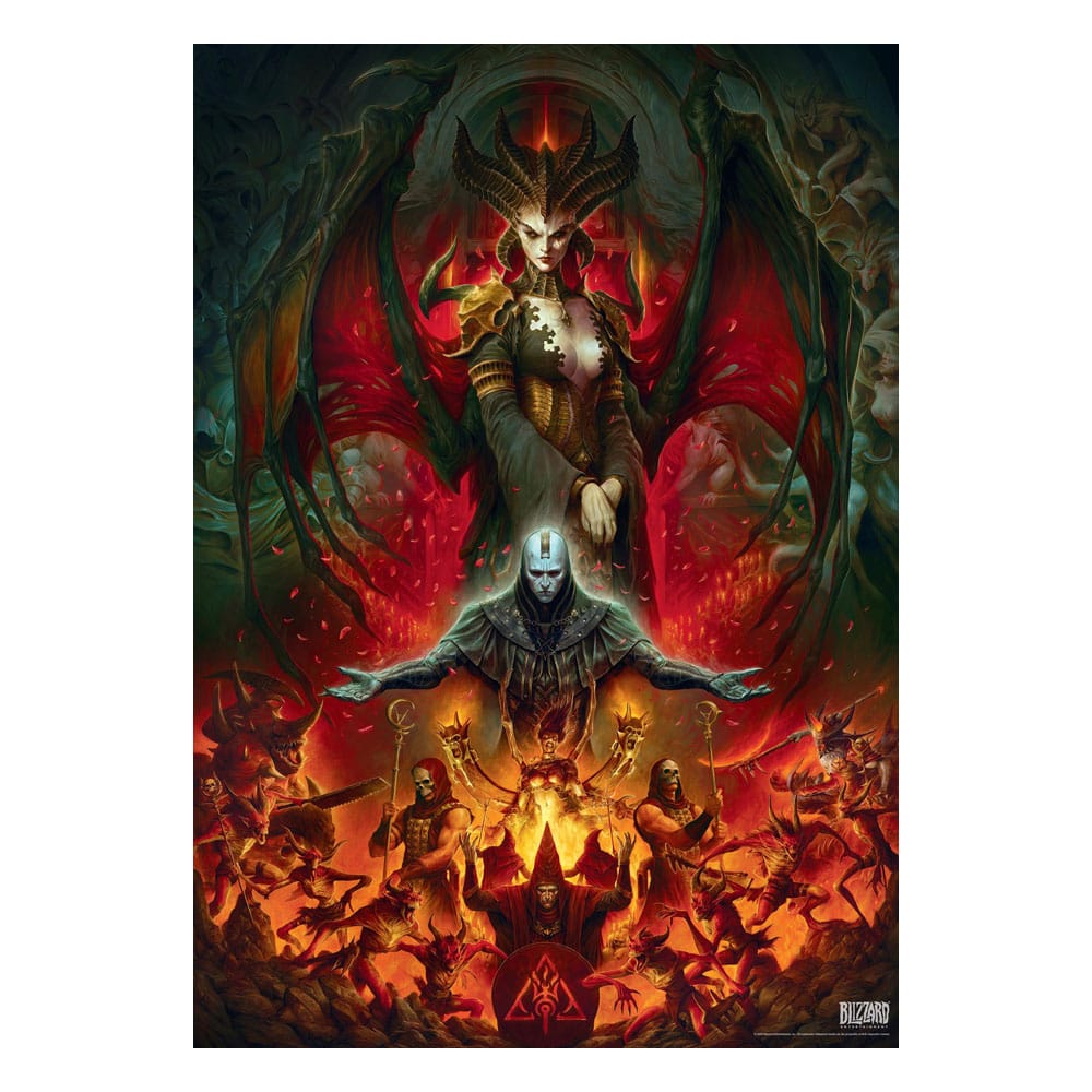 Diablo IV Gaming Puzzle Lilith Composition (1000 Teile) Image 3