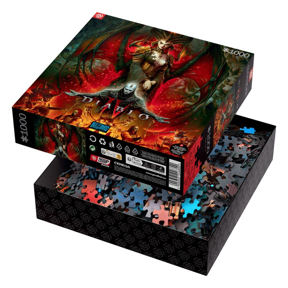 Diablo IV Gaming Puzzle Lilith Composition (1000 Teile) Image 7