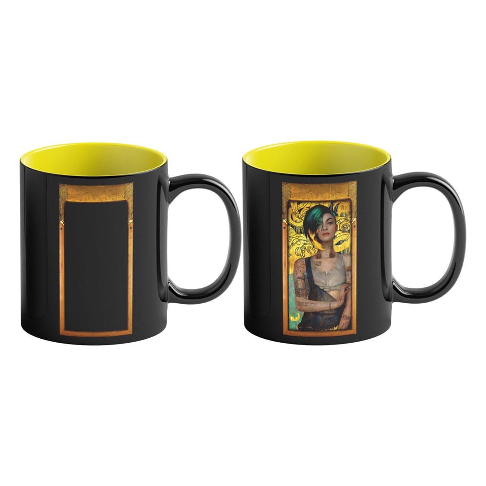 Cyberpunk 2077 Game Art Chronicles Tasse mit Thermoeffekt Judy inspired by Gustav Klimt 450 ml Image 1