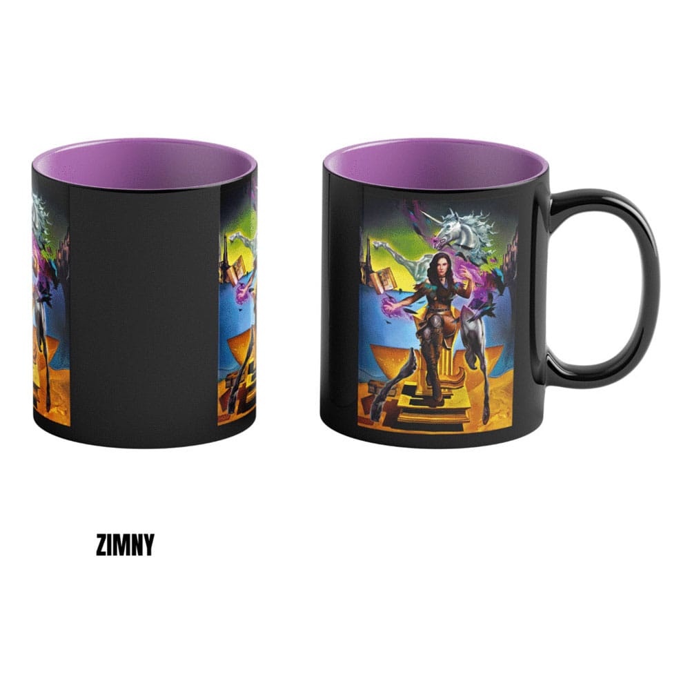 The Witcher III: Wild Hunt Game Art Chronicles Tasse mit Thermoeffekt Yennefer inspired by Salvador Dali 450 ml Image 2