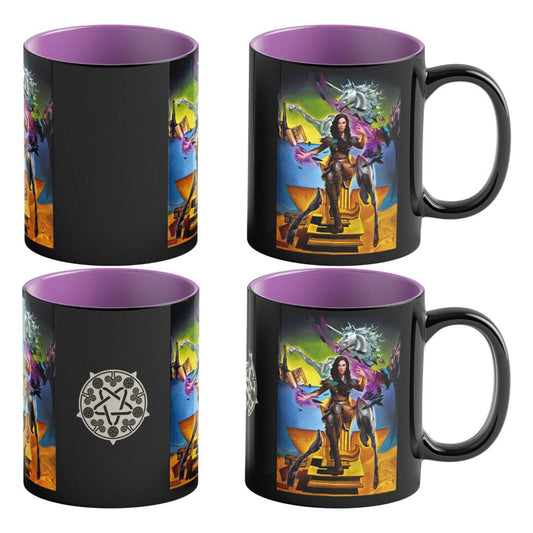 The Witcher III: Wild Hunt Game Art Chronicles Tasse mit Thermoeffekt Yennefer inspired by Salvador Dali 450 ml Image 1