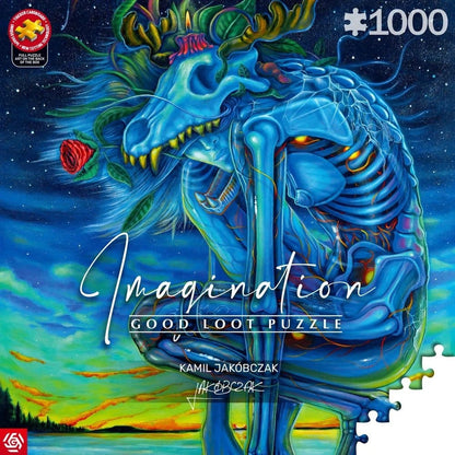 Imagination Series Puzzle Kamil Jakóbczak Bialy Wilk (1000 Teile) Image 2