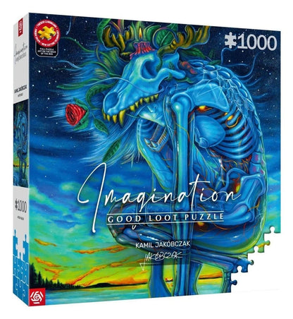 Imagination Series Puzzle Kamil Jakóbczak Bialy Wilk (1000 Teile) Image 1