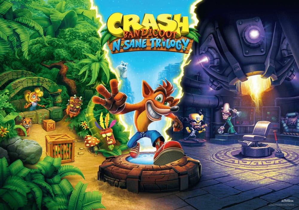 Crash Bandicoot N Sane Puzzle Triology (1000 Teile) Image