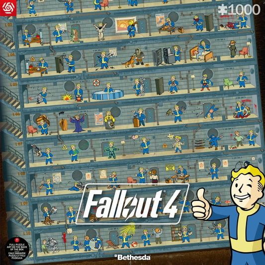 Fallout 4 Puzzle Perk Poster (1000 Teile) Image 2