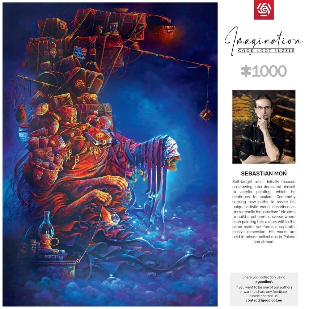 Imagination Series Puzzle Sebastian Mon Ciezar doswiadczen (1000 Teile) Image 3