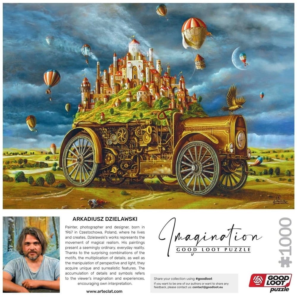 Imagination Series Puzzle Arkadiusz Dzielawski Wielka przeprowadzka (1000 Teile) Image 3