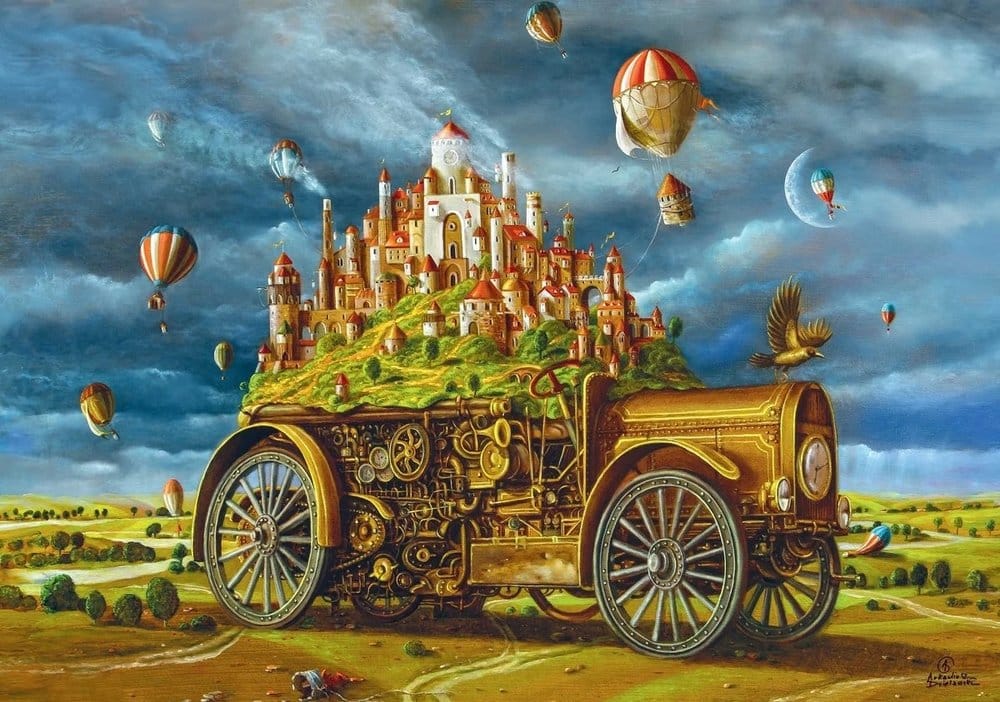 Imagination Series Puzzle Arkadiusz Dzielawski Wielka przeprowadzka (1000 Teile) Image 4