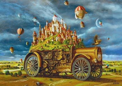 Imagination Series Puzzle Arkadiusz Dzielawski Wielka przeprowadzka (1000 Teile) Image 4