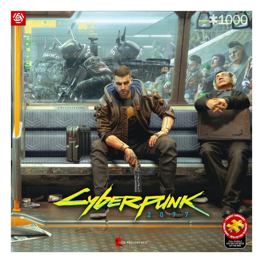 Cyberpunk 2077 Puzzle Metro (1000 Teile) Image 1