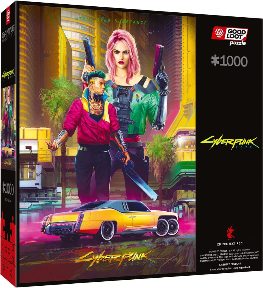 Cyberpunk 2077 Puzzle Kitsch Style (1000 Teile) Image 2
