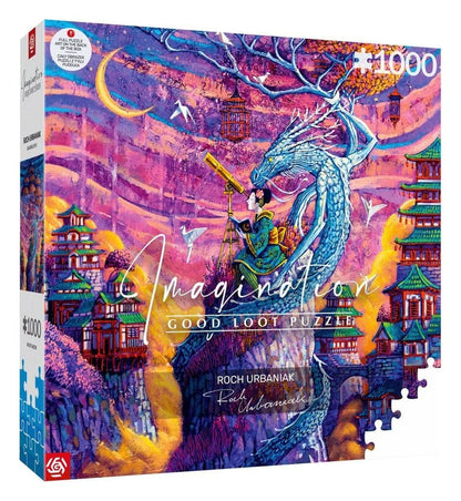 Imagination Series Puzzle Roch Urbaniak Sakura i Ryu (1000 Teile) Image 1