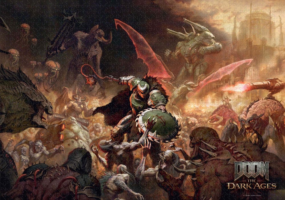 Doom The Dark Ages Puzzle Slayer's Rag (1000 Teile) Image 1