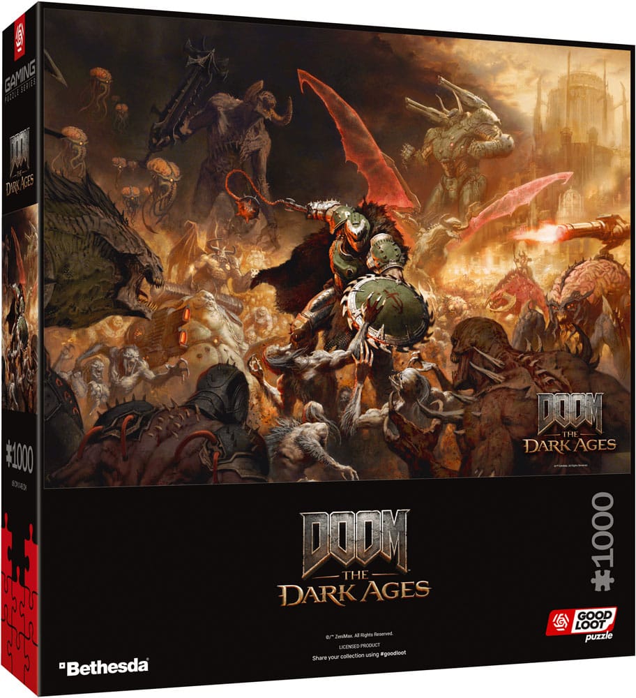 Doom The Dark Ages Puzzle Slayer's Rag (1000 Teile) Image 2