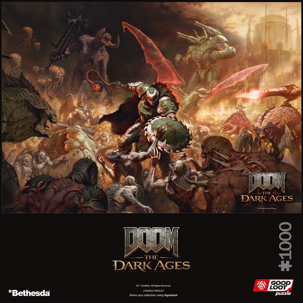 Doom The Dark Ages Puzzle Slayer's Rag (1000 Teile) Image 3