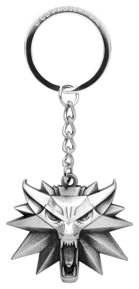 The Witcher 3 Schlüsselanhänger Wolf Medallion Image