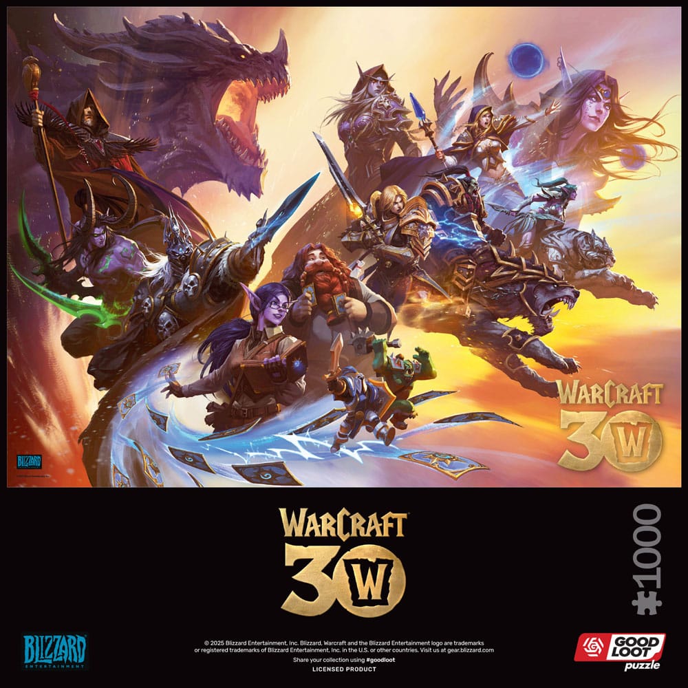 World of Warcraft Puzzle 30th Anniversary (1000 Teile) Image 3