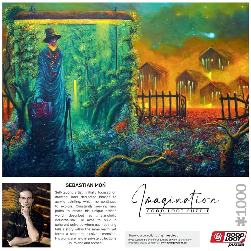 Imagination Series Puzzle Sebastian Mon Stationary Traveller II (1000 Teile) Image 3