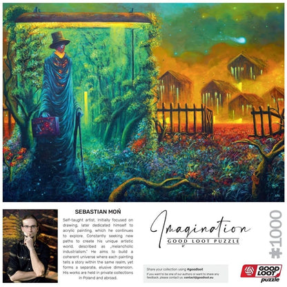 Imagination Series Puzzle Sebastian Mon Stationary Traveller II (1000 Teile) Image 3