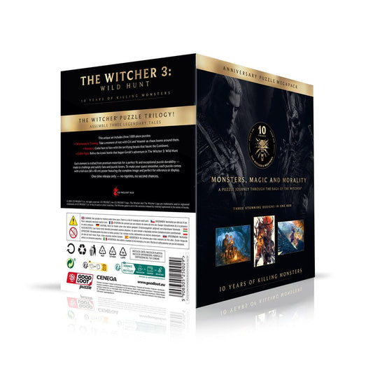 The Witcher 3 Puzzle Triology Wild Hunt 10 Years of Killing Monsters (1000 Teile) Image 2