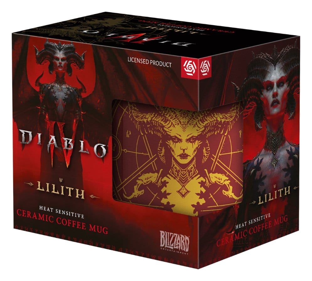Diablo IV Tasse mit Thermoeffekt Lilith's Blood Image 3