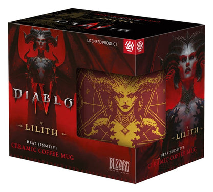 Diablo IV Tasse mit Thermoeffekt Lilith's Blood Image 3