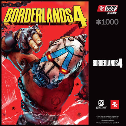 Borderlands Puzzle 4 Break Free Psycho (1000 Teile) Image 3