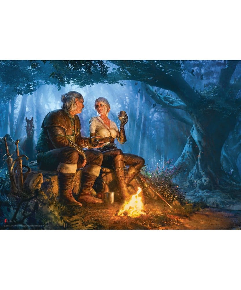 The Witcher Puzzle Journey of Ciri (1000 Teile) Image 2