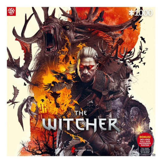 The Witcher Puzzle Monsters (1000 Teile) Image 1