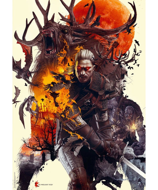 The Witcher Puzzle Monsters (1000 Teile) Image 2