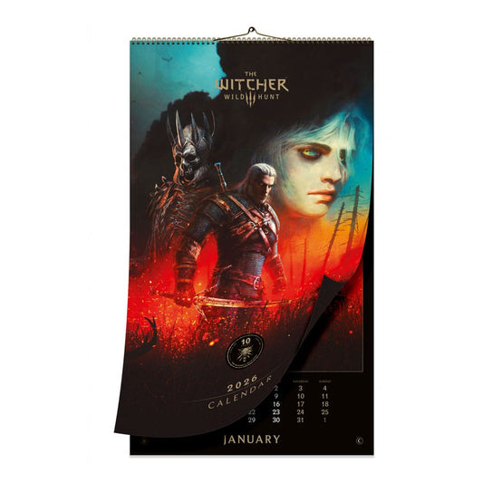 The Witcher 3: Wild Hunt Kalender 2026 10th Anniversary Image 1