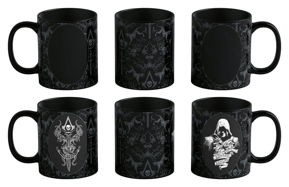 Assassin's Creed Black Flag Resynced Tasse mit Thermoeffekt Edward Kenway 480 ml Image 3