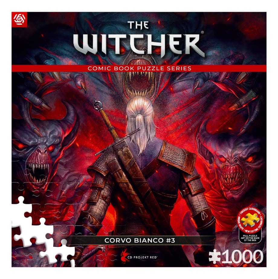 The Witcher Puzzle Corvo Bianco (1000 Teile) Image 1
