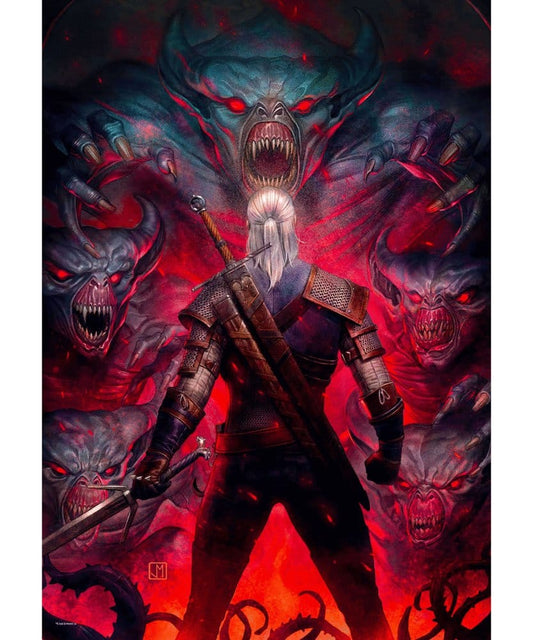 The Witcher Puzzle Corvo Bianco (1000 Teile) Image 2