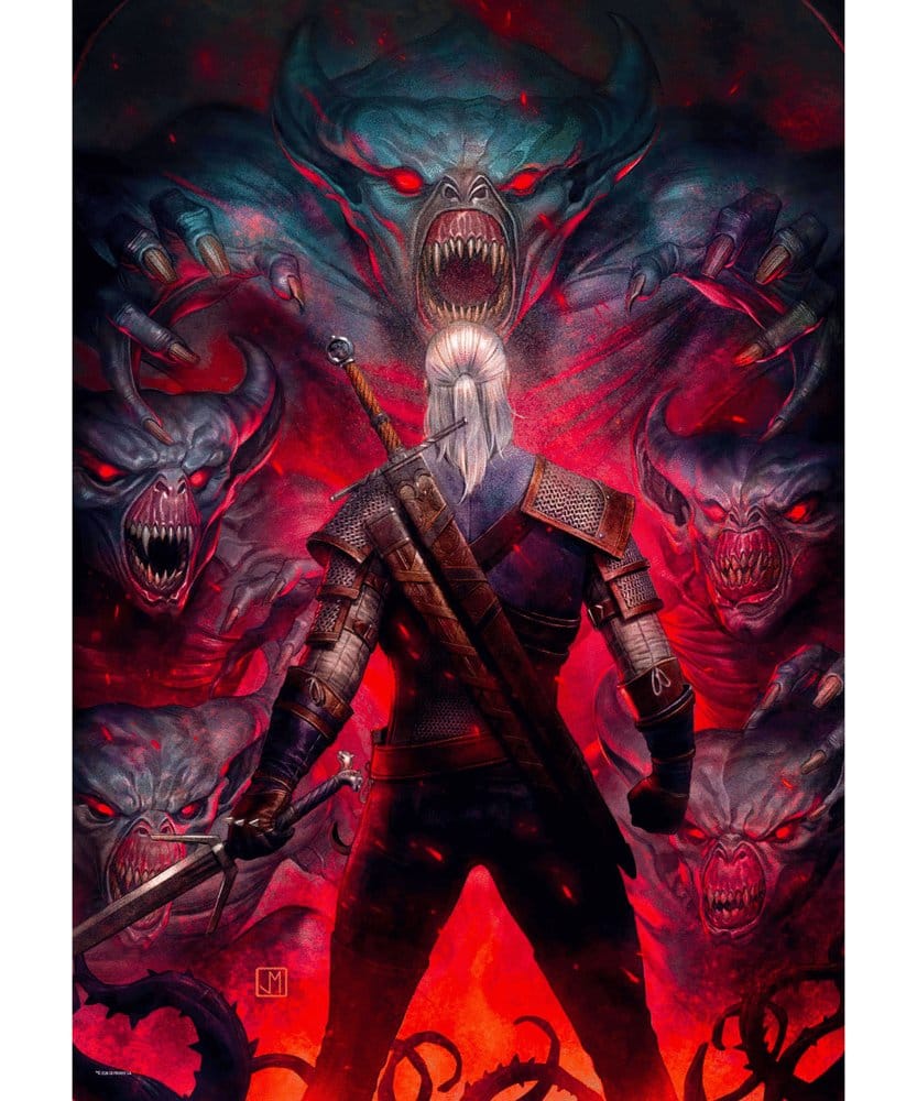 The Witcher Puzzle Corvo Bianco (1000 Teile) Image 2