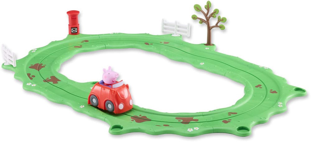 Peppa Pig Whizz Around Peppas kleines rotes Auto Set Image 3