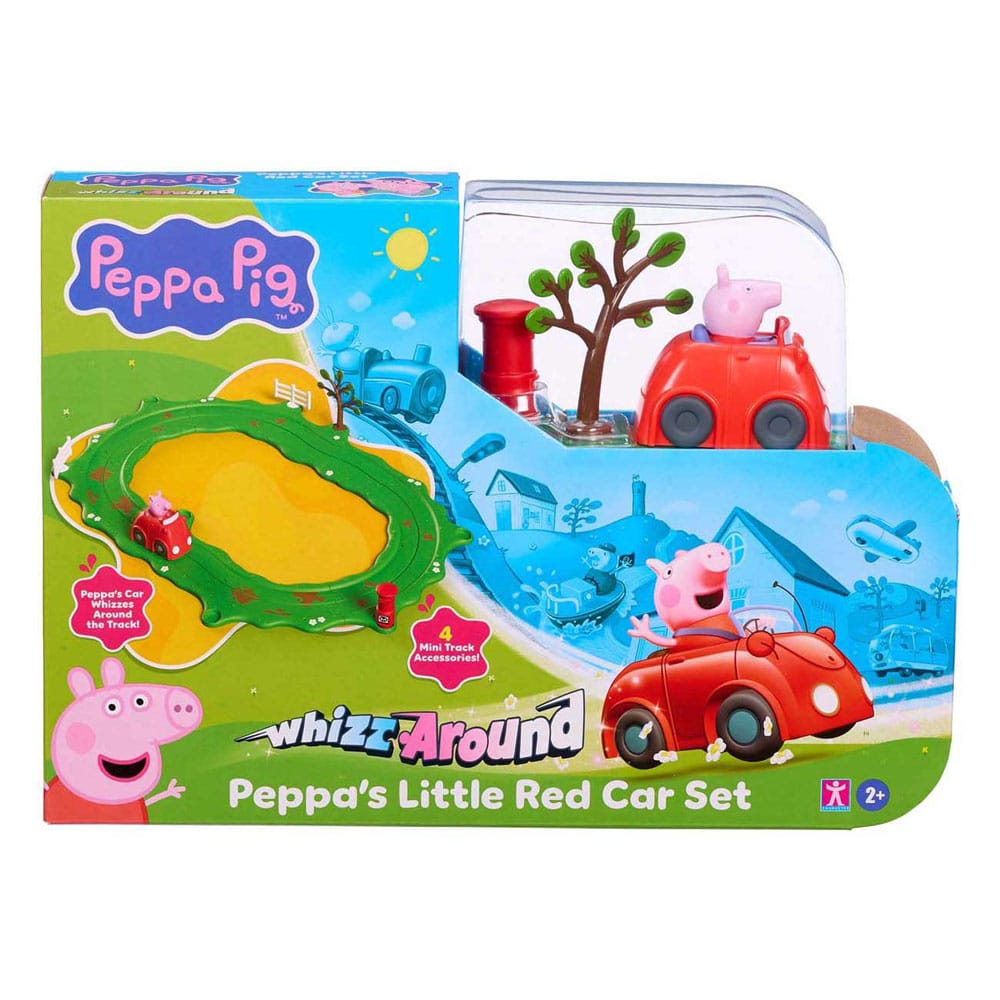 Peppa Pig Whizz Around Peppas kleines rotes Auto Set Image 4