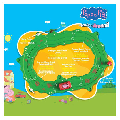 Peppa Pig Whizz Around Peppas kleines rotes Auto Set Image 5