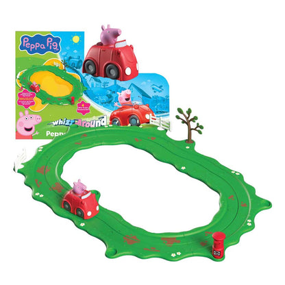 Peppa Pig Whizz Around Peppas kleines rotes Auto Set Image 1