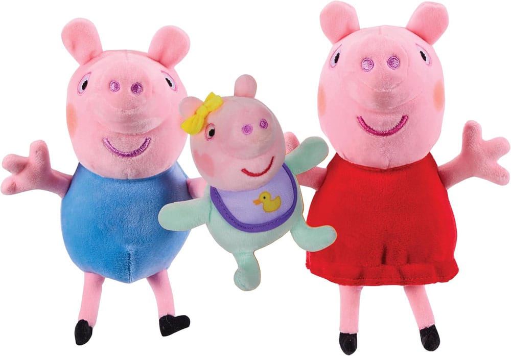 Peppa Pig Plüschfiguren 3er Pack Image 5