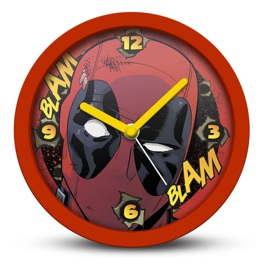 Marvel Schreibtischuhr Deadpool Blam Blam Image