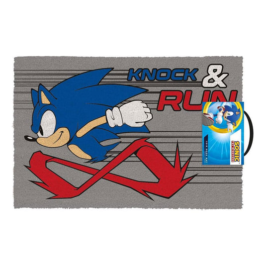 Sonic The Hedgehog Fußmatte Knock And Run 40 x 60 cm Image