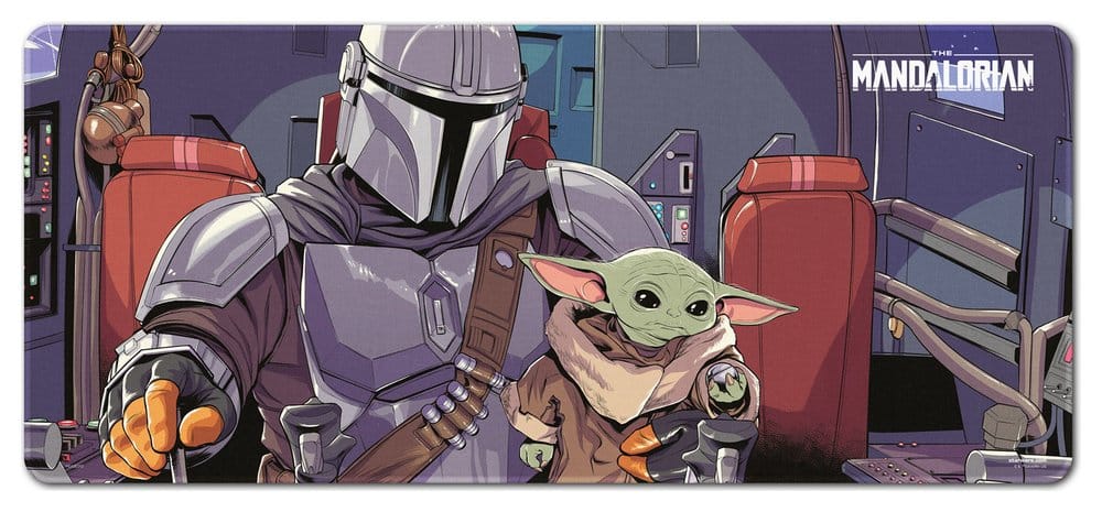 Star Wars The Mandalorian XL Mauspad The Child 80 x 35 cm Image 1