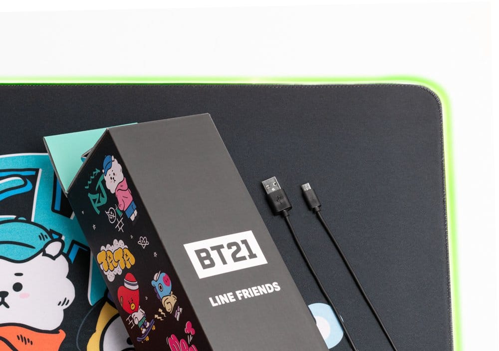 BT21 LED XXL Mauspad 90 x 40 cm Image 5