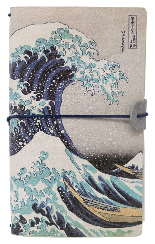 Hokusai Reisetagebuch Die große Welle vor Kanagawa 20 cm Image 1