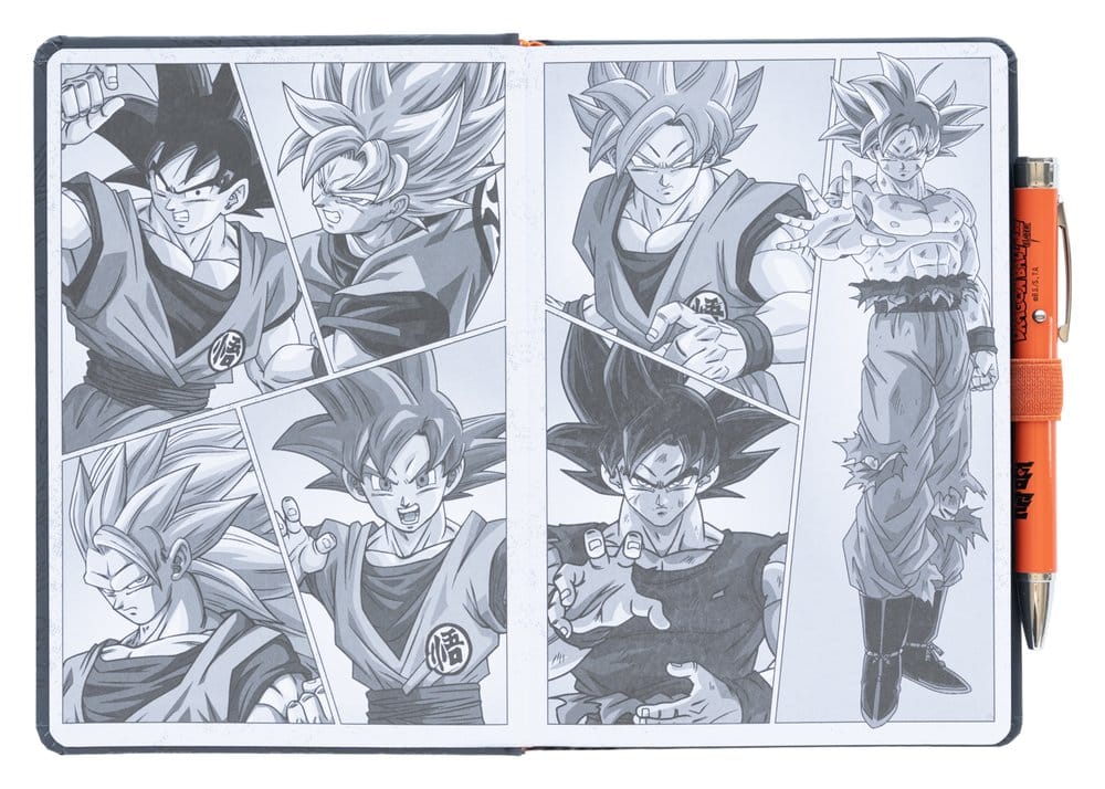 Dragon Ball Premium Notizbuch A5 mit Projektorstift Super Goku Image 3