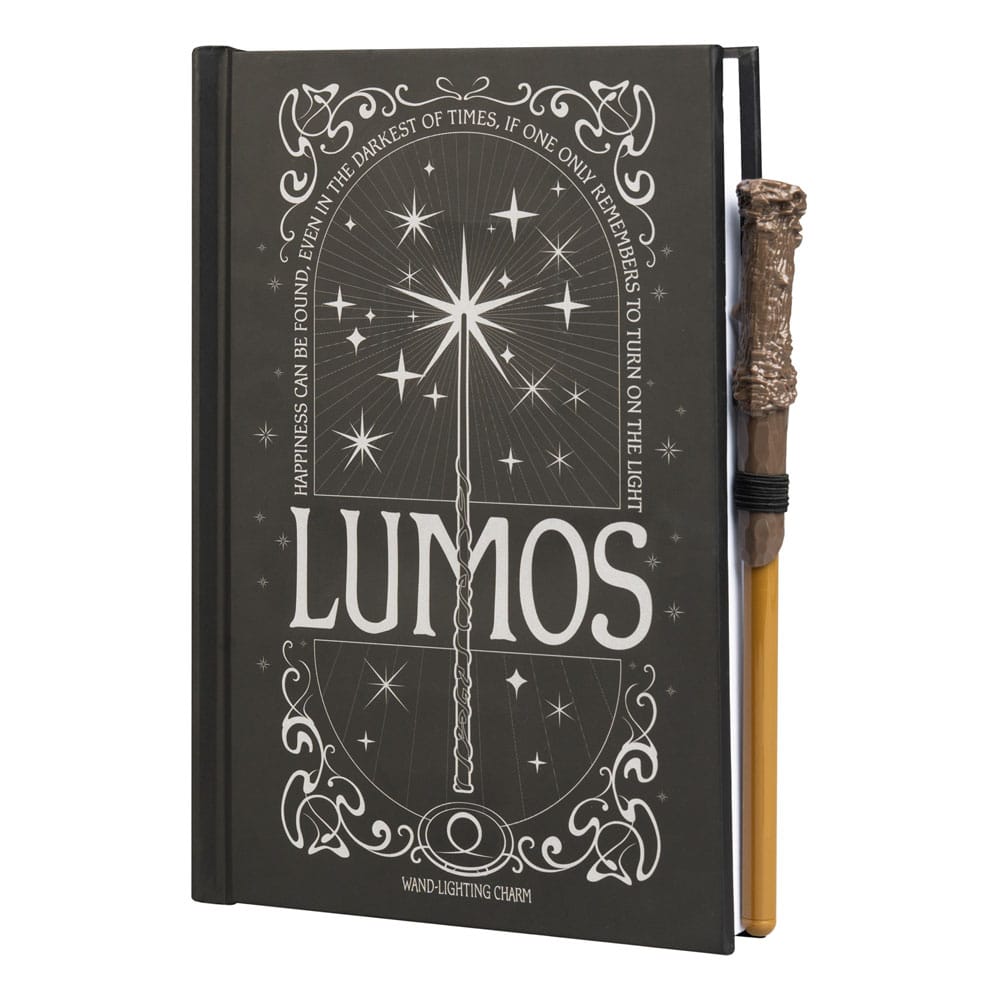 Harry Potter Premium Notizbuch A5 mit Licht Lumos Maxima Image 1