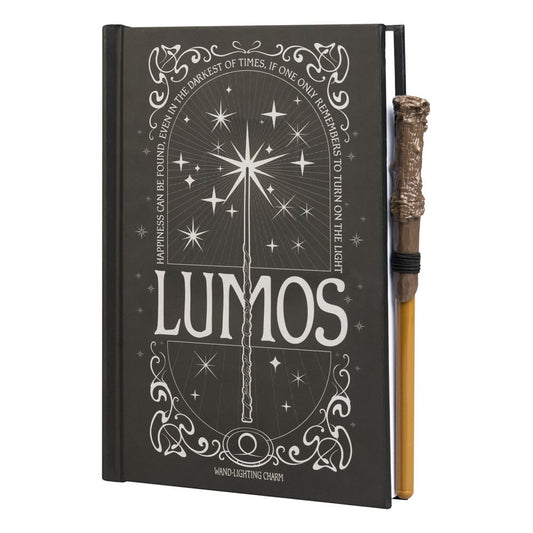 Harry Potter Premium Notizbuch A5 mit Licht Lumos Maxima Image 1