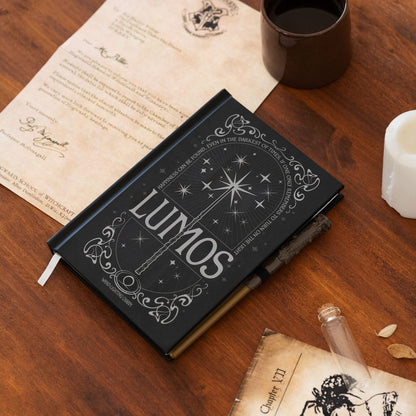 Harry Potter Premium Notizbuch A5 mit Licht Lumos Maxima Image 5