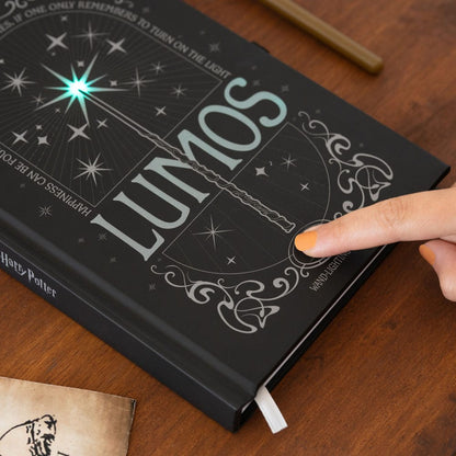 Harry Potter Premium Notizbuch A5 mit Licht Lumos Maxima Image 6